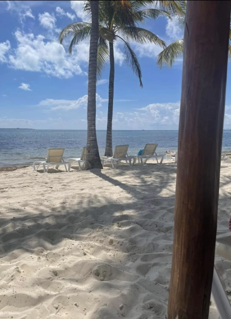 beach scene